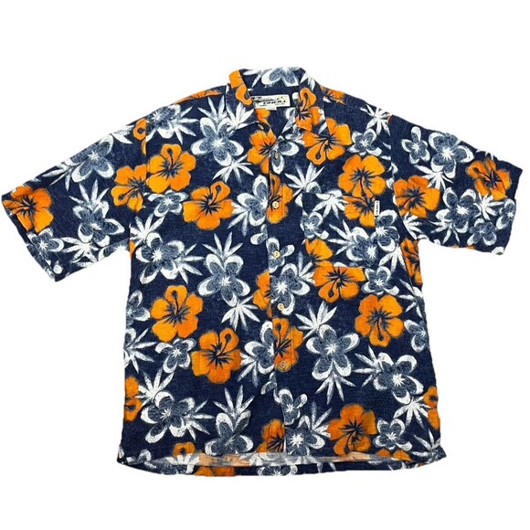 O'Neill Other - O’Neill Hawaiian Shirt Vintage 90s Tropical Bold Floral Surfer Men Medium Cotton